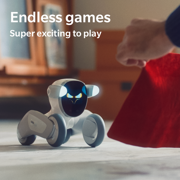 Loona Premium Smart Robot, AI PETBOT med laddningsdocka, KEYi Tech