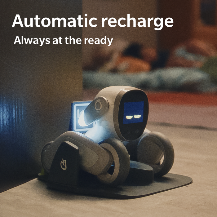 Loona Premium Smart Robot, AI PETBOT med laddningsdocka, KEYi Tech